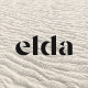 Elda-Elegant Stencil Display Font