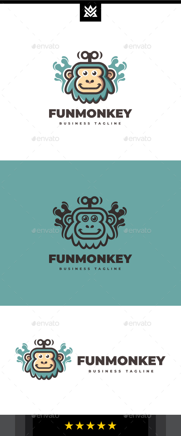 [DOWNLOAD]Monkey Toys Logo Template