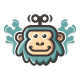Monkey Toys Logo Template