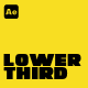 Modern Lower Thirds