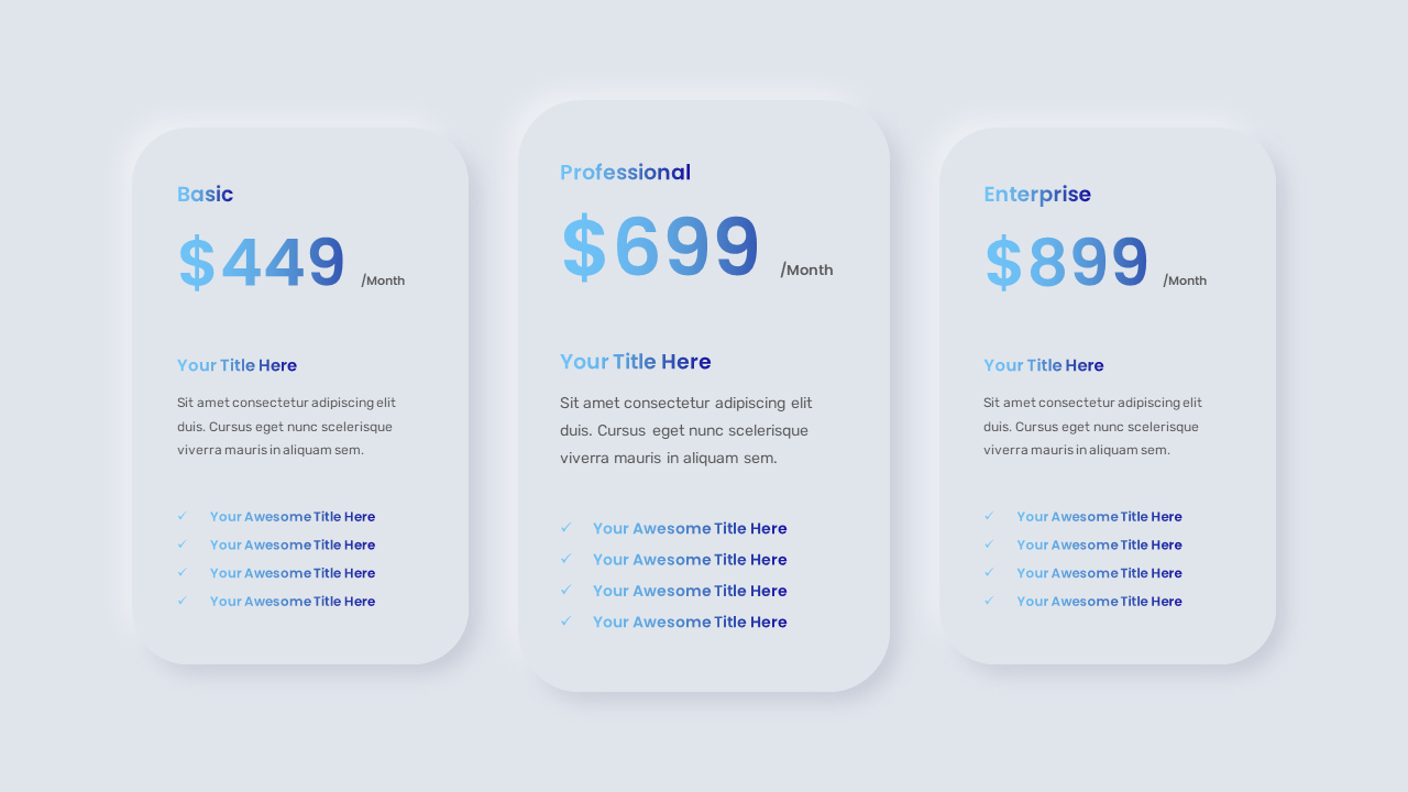 NEOMORP - Multipurpose Google Slides Template, Presentation Templates