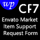 CF7 Envato Market Item Support Request Form - Contact Form 7 Form With Purchase Code Verification