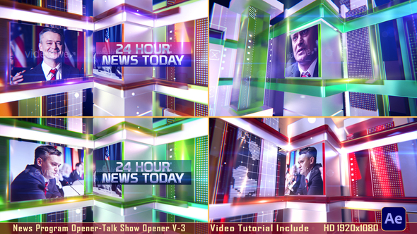 News Program Opener-Talk Show Opener V-3