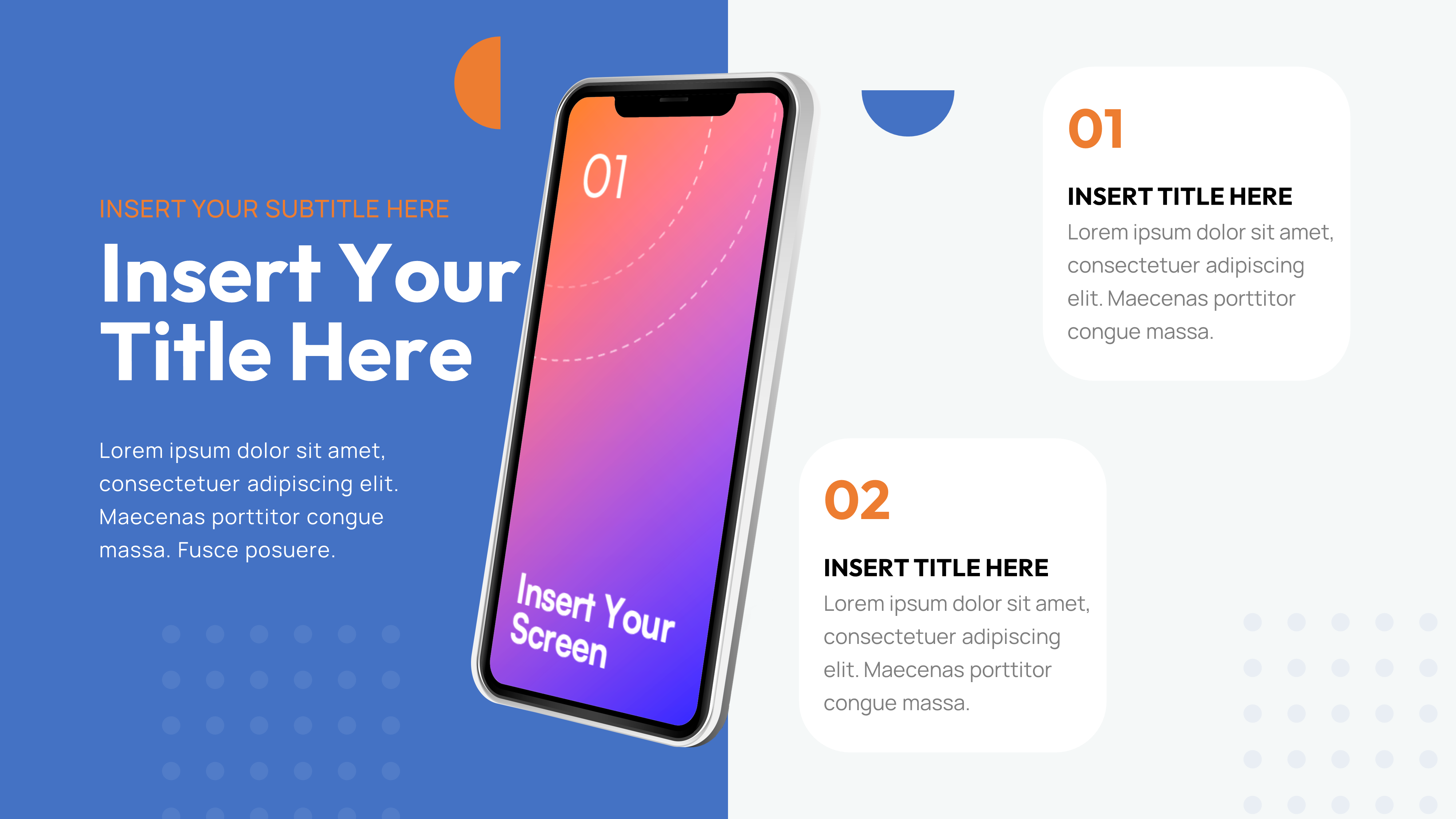 Moby - Mobile App PowerPoint Presentation Template, Presentation Templates