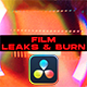 Film Leaks &amp; Burn Transitions VOL. 3 | DaVinci Resolve - VideoHive Item for Sale