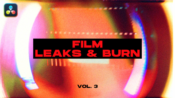 Film Leaks & Burn Transitions VOL. 3 | DaVinci Resolve
