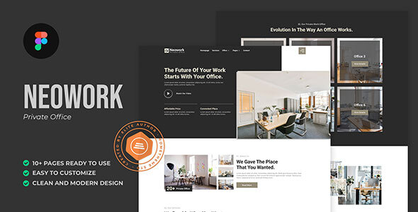 Neowork - Private Office Figma Template