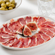 Jamon on a plate with figs - PhotoDune Item for Sale