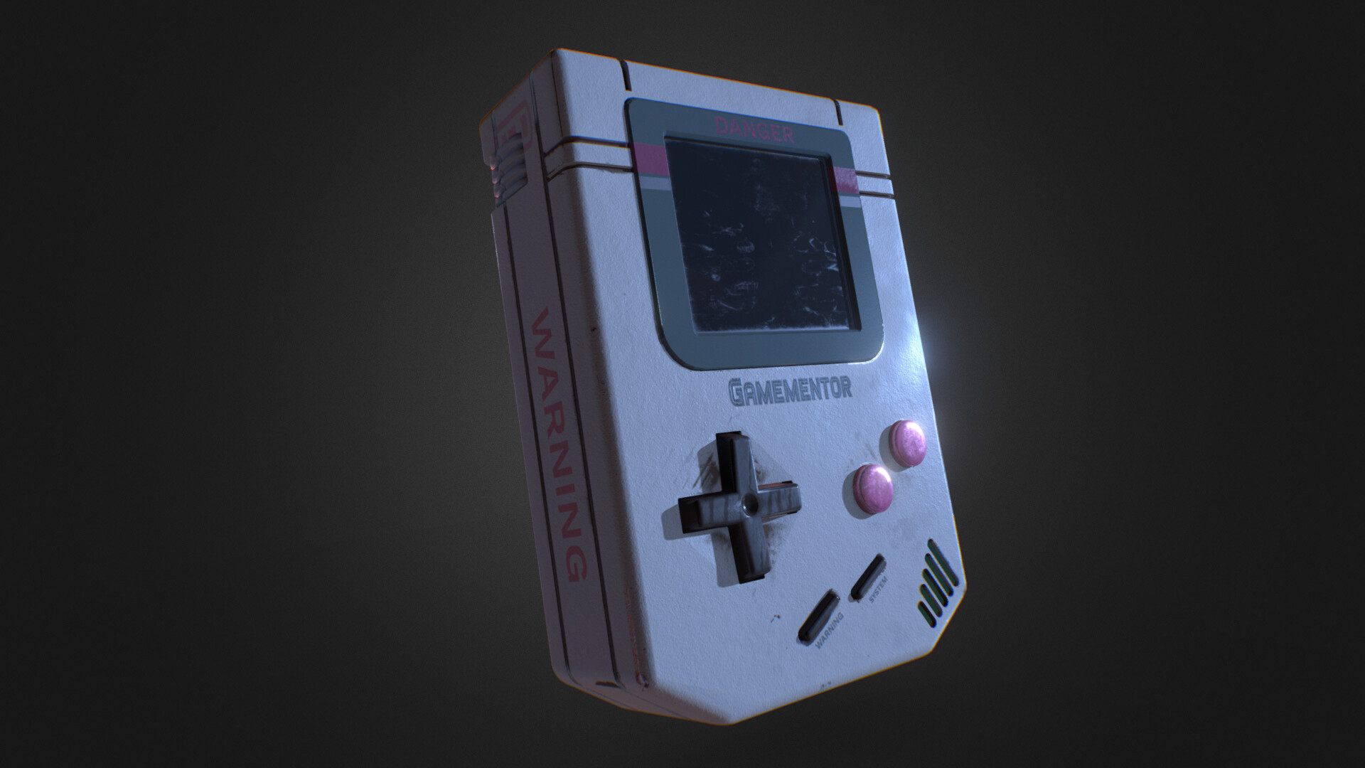 Creating a Game Boy Color in Blender & Substance