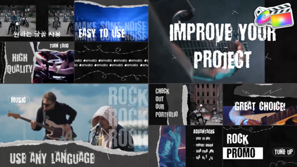 Rock Promo for FCPX