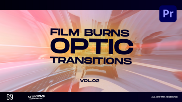 Film Burns Optic Transitions Vol. 02 for Premiere Pro