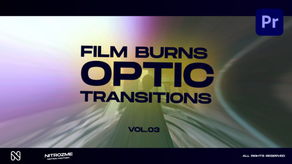 Film Burns Optic Transitions Vol. 03 for Premiere Pro