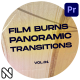 Film Burns Panoramic Transitions Vol. 01 for Premiere Pro - VideoHive Item for Sale