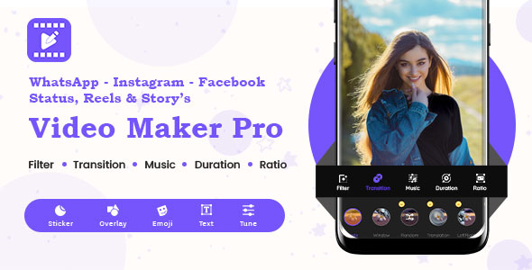 Photo Video Maker - Slideshow Maker Pro - with multiple ratio for all Social Media