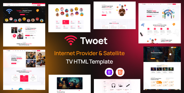 [DOWNLOAD]Twoet - Internet Provider & Satellite TV HTML Template