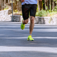 legs two male runners run together on asphalt marathon race - PhotoDune Item for Sale