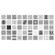 Square Icons with Geometric Patterns, Vectors | GraphicRiver