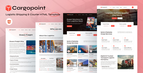 [DOWNLOAD]Cargopoint - Logistic Shipping & Courier HTML Template