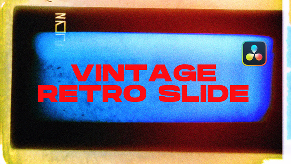 Vintage Retro Slide Transitions | DaVinci Resolve