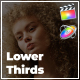 Flat Lower Thirds | Final Cut Pro - VideoHive Item for Sale