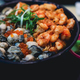 Asian Seafood Dish with Shrimps and Oysters - PhotoDune Item for Sale