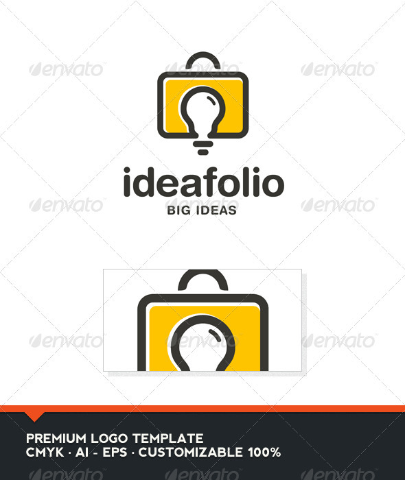 Idea Folio Logo Template - Objects Logo Templates