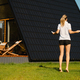 Unrecognizable woman jumps with a smart rope on the lawn - PhotoDune Item for Sale
