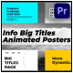 Info Big Titles – Animated Posters for Premiere Pro - VideoHive Item for Sale