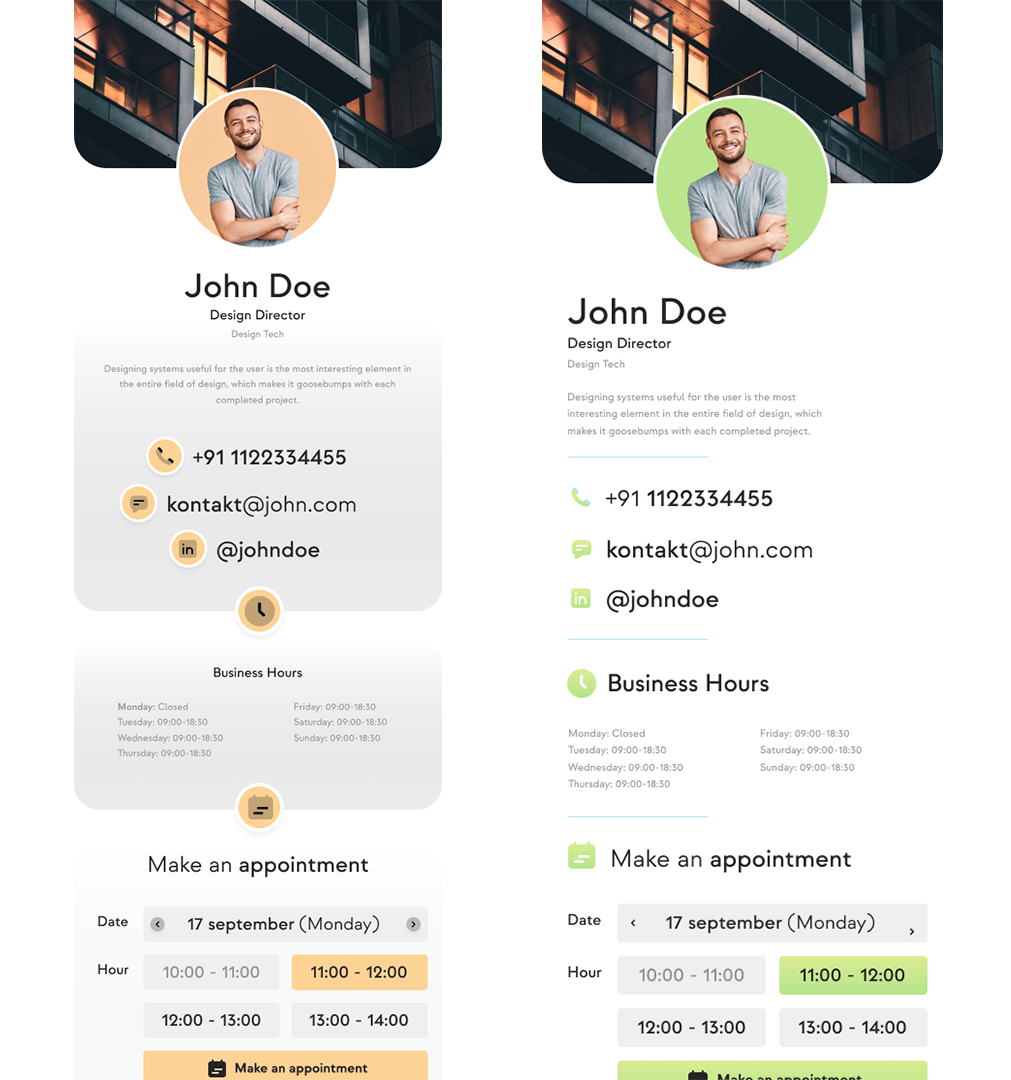 vCardGo SaaS Digital Business Card Builder by RajodiyaInfotech