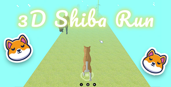 3D Shiba Run - Cross Platform Casual Game