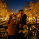 Amsterdam Netherlands during Autumn fall season , couple men and woman visit the city of Amsterdam - PhotoDune Item for Sale