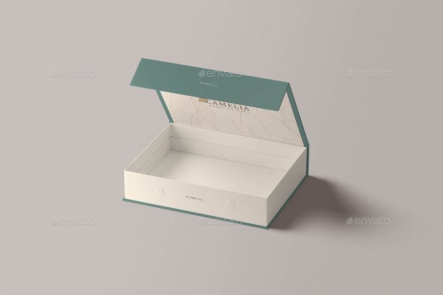 Magnetic Gift Box Mockup, Product Mockups ft. box & gift - Envato