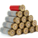 The image of the hunting cartridges, isolated, on a white background - PhotoDune Item for Sale