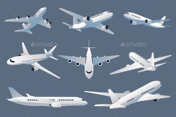 Passenger Aircraft Set