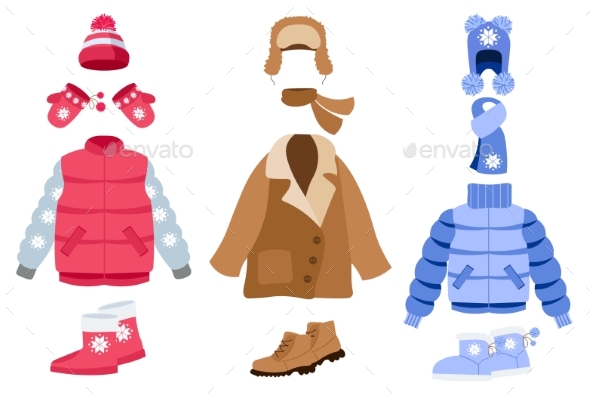 Man in Warm Winter Clothing Ice Fishing on Frozen River or Lake Carrying  Bucket and Drinking Hot Beverage Vector Set Stock Vector - Illustration of  river, snow: 226350991
