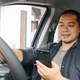 Driver Using Smartphone - PhotoDune Item for Sale