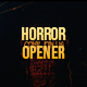 Horror Opener FCP - VideoHive Item for Sale