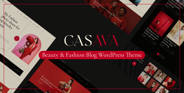 Casava - Beauty & Fashion Blog WordPress Theme
