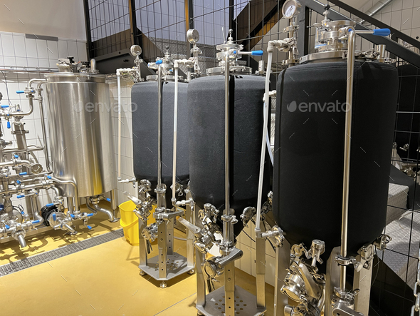 brewing equipment interior