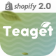Teaget - Tea Shop & Organic Store Responsive Shopify 2.0 Theme