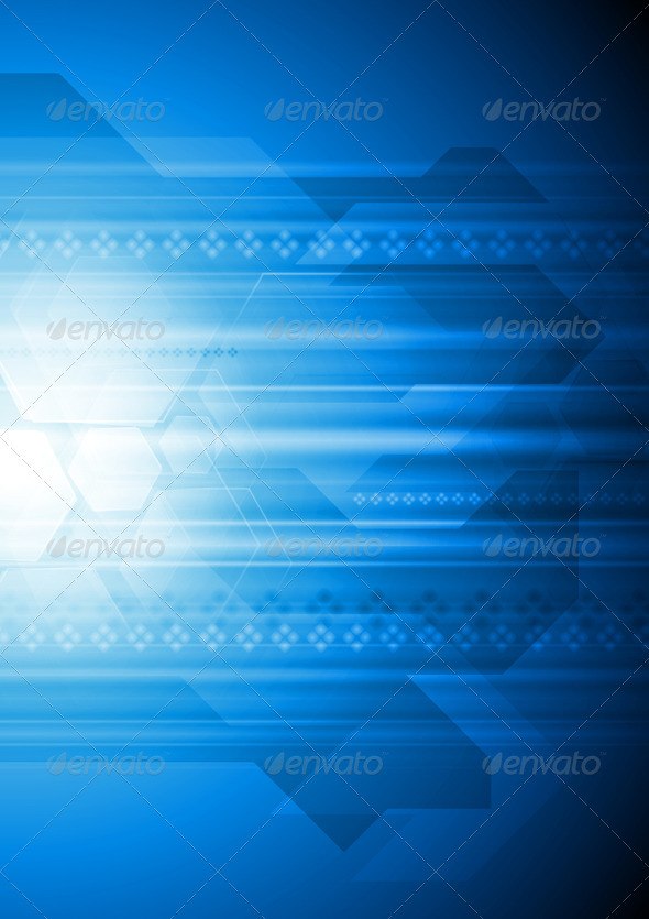 Modern Vector Hi-Tech Backdrop - Backgrounds Decorative