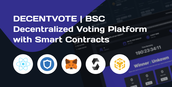 DECENTVOTE | BSC Decentralized Voting Platform with Smart Contracts