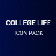 College Life Icon Pack