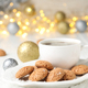 Concept of tasty Dutch Christmas cookies, Pepernoten - PhotoDune Item for Sale