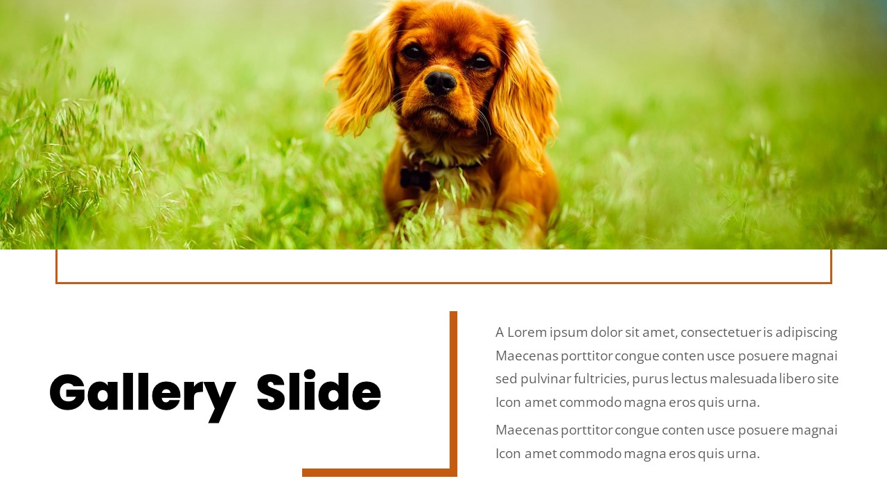 Puppy - Pet Care Animal Google Slides Template, Presentation Templates