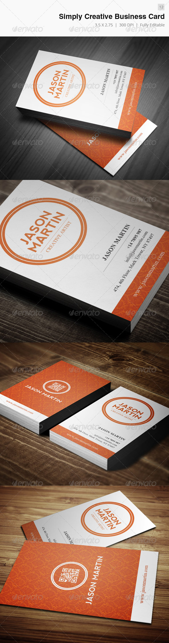 Simply Creative Business Card - 12 - Creative Business Cards
