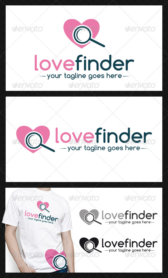Love Finder Logo Template - Objects Logo Templates