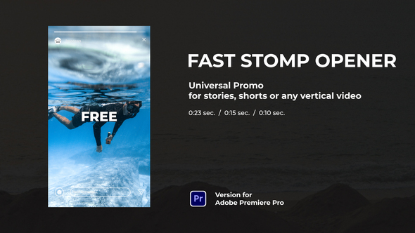 Fast Stomp Opener - Vertical for Stories