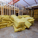 Incorporating fiber cotton thermal insulation into mineral wool wall construction - PhotoDune Item for Sale