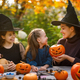 family preparing for Halloween - PhotoDune Item for Sale
